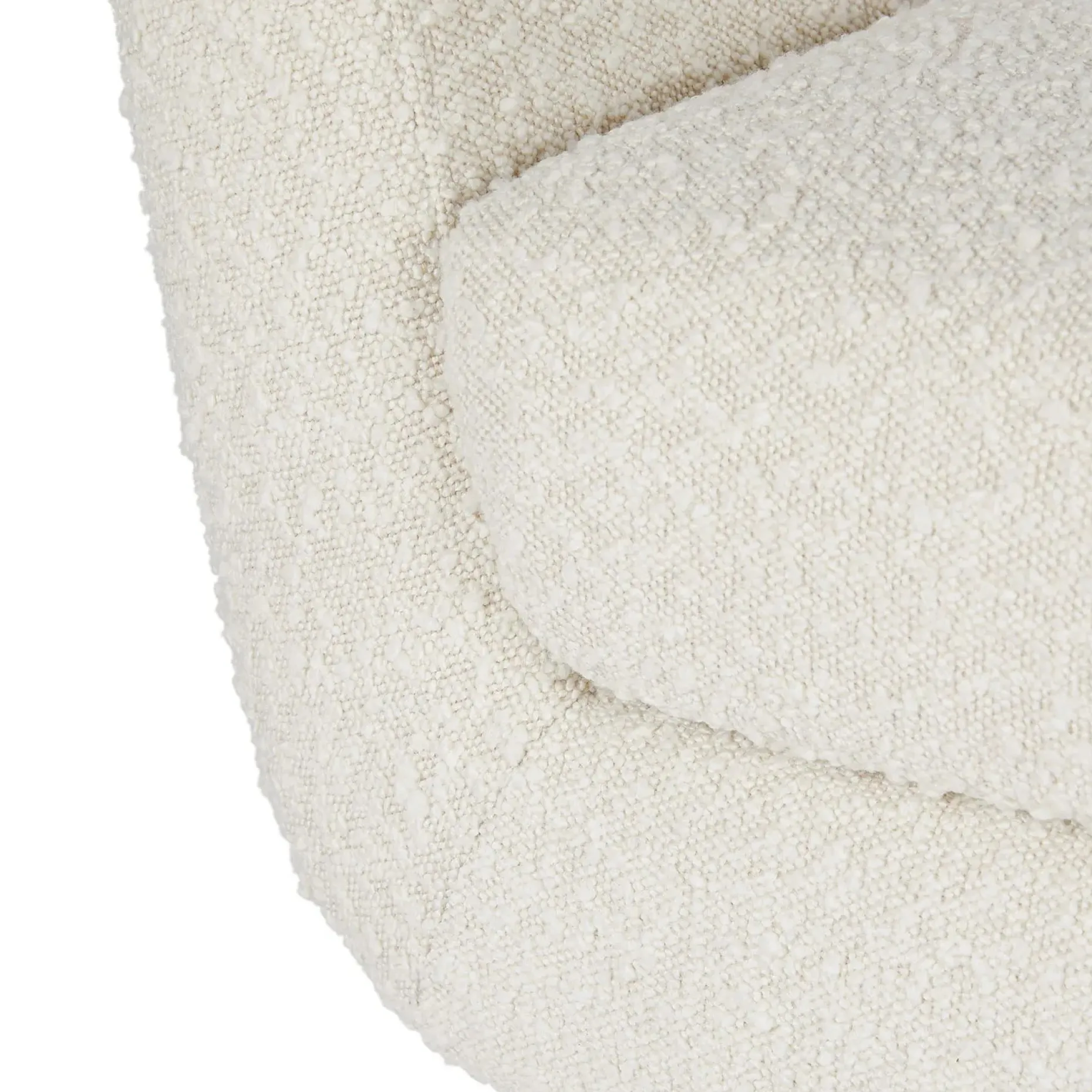Gabriola 60" Bench - Ivory Bouclé