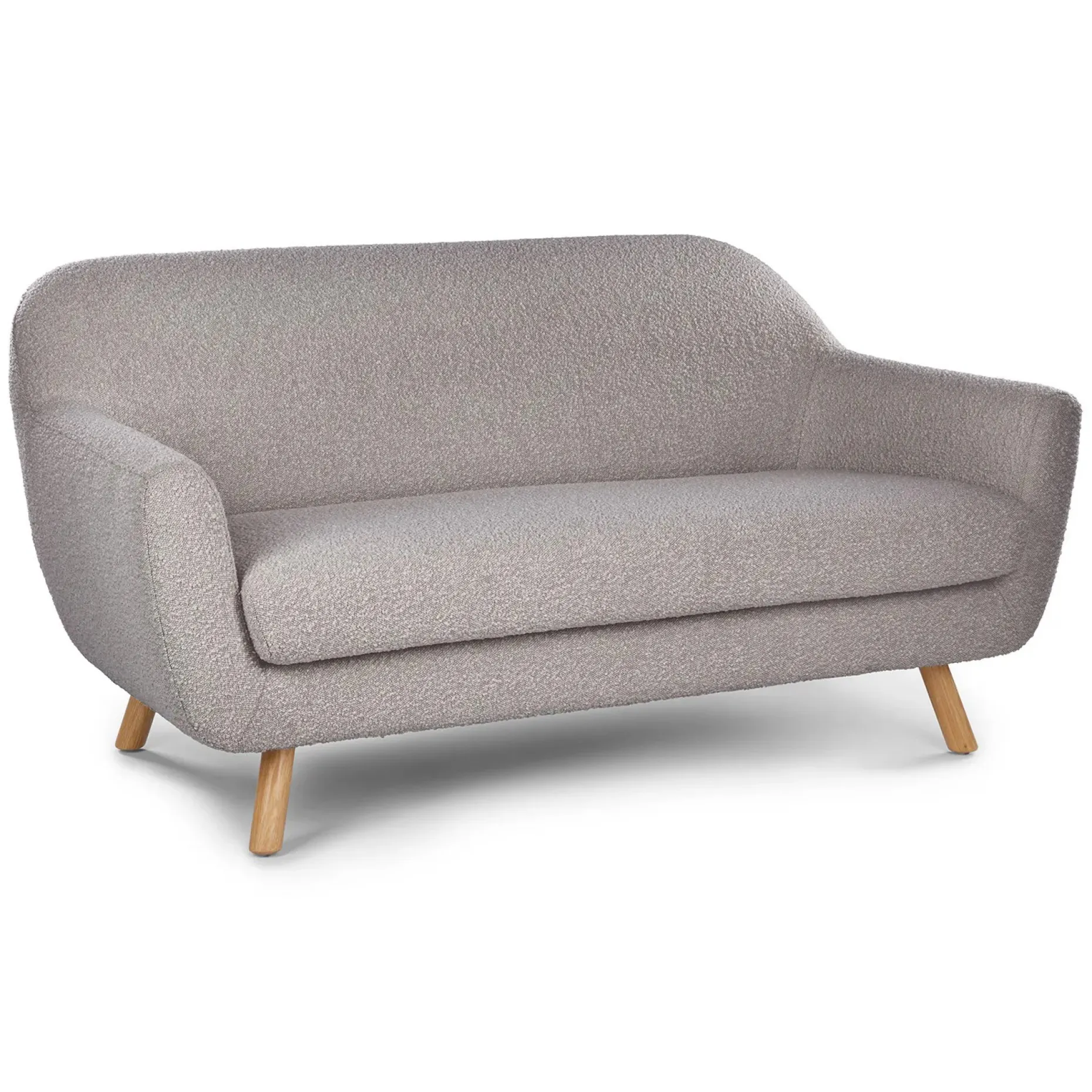 Gabriola 64" Loveseat - Dover Gray Bouclé
