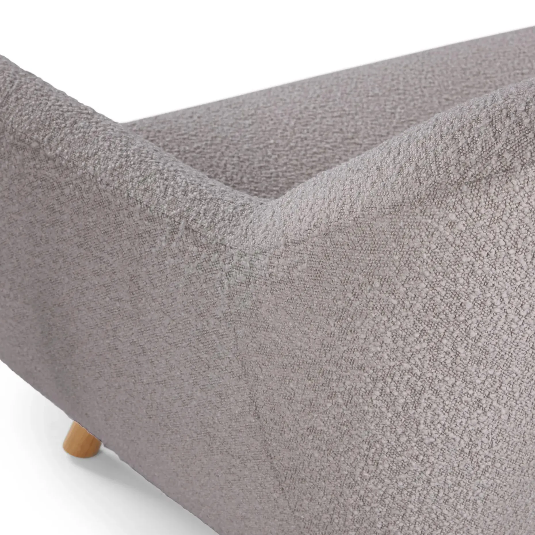 Gabriola 64" Loveseat - Dover Gray Bouclé