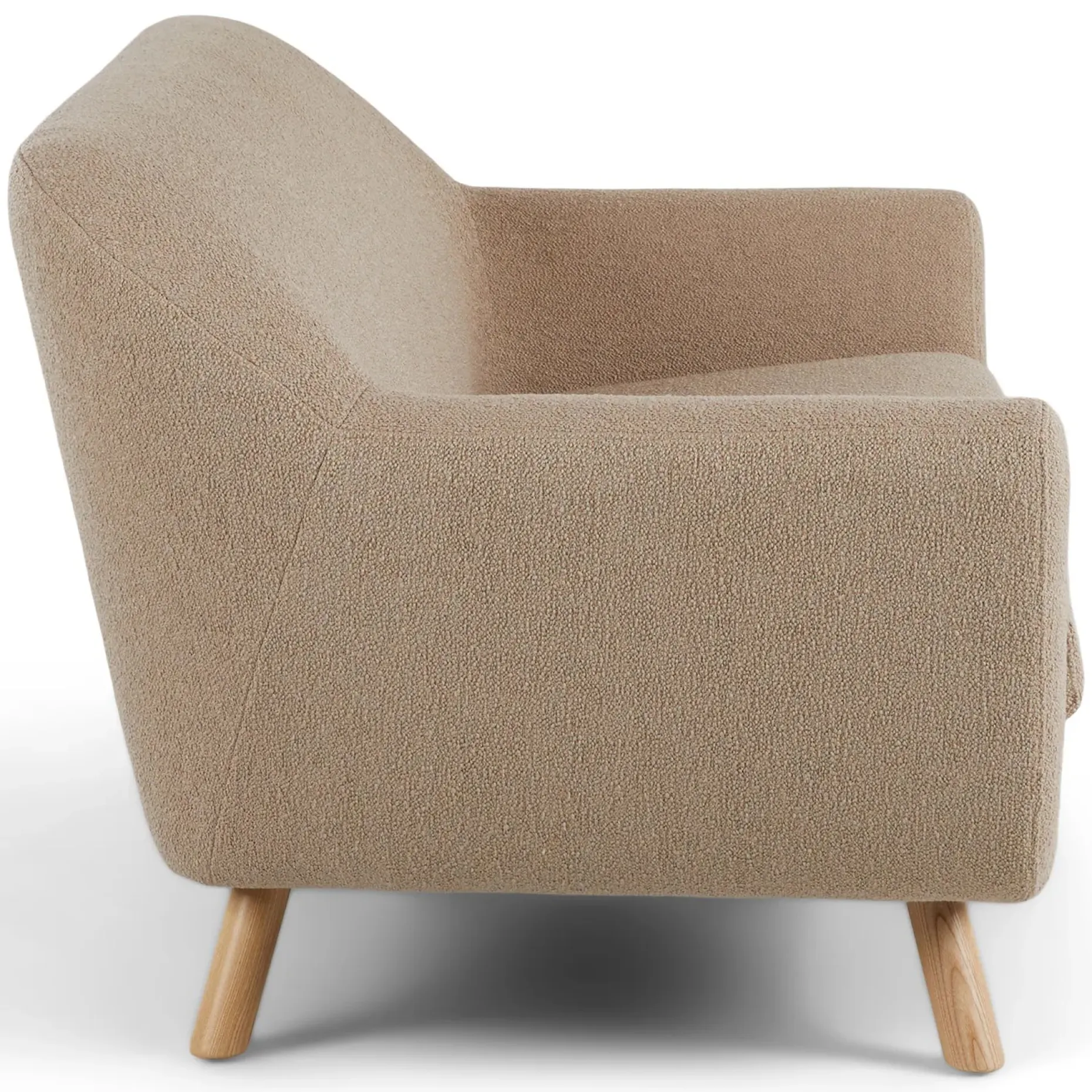 Gabriola 64" Loveseat - Sandstone Wool Bouclé
