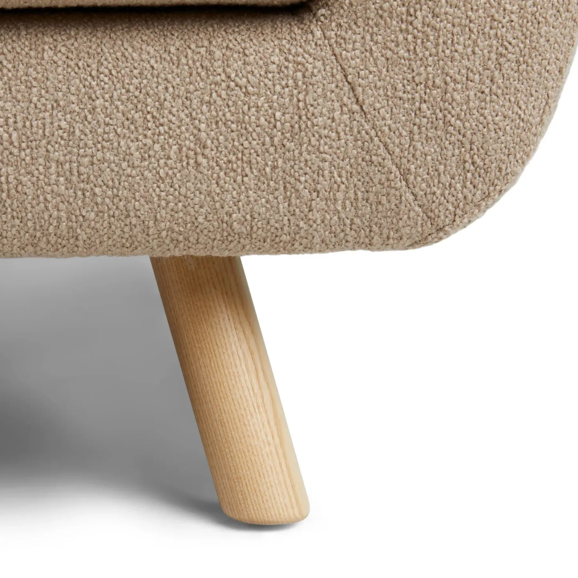 Gabriola 64" Loveseat - Sandstone Wool Bouclé