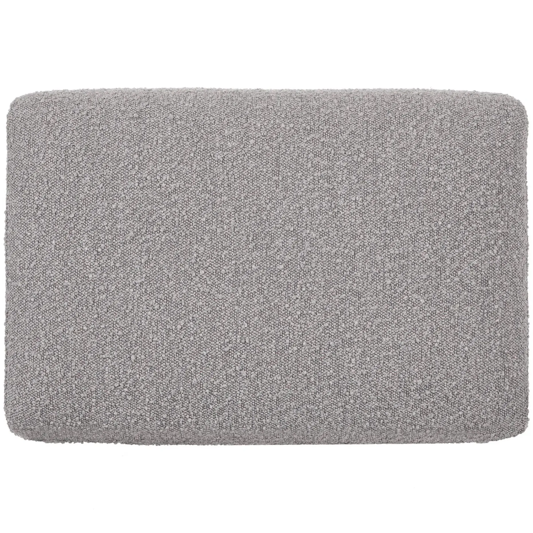 Gabriola 23" Ottoman - Dover Gray Bouclé