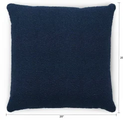 Gabriola Pillow - Catalina Blue Bouclé