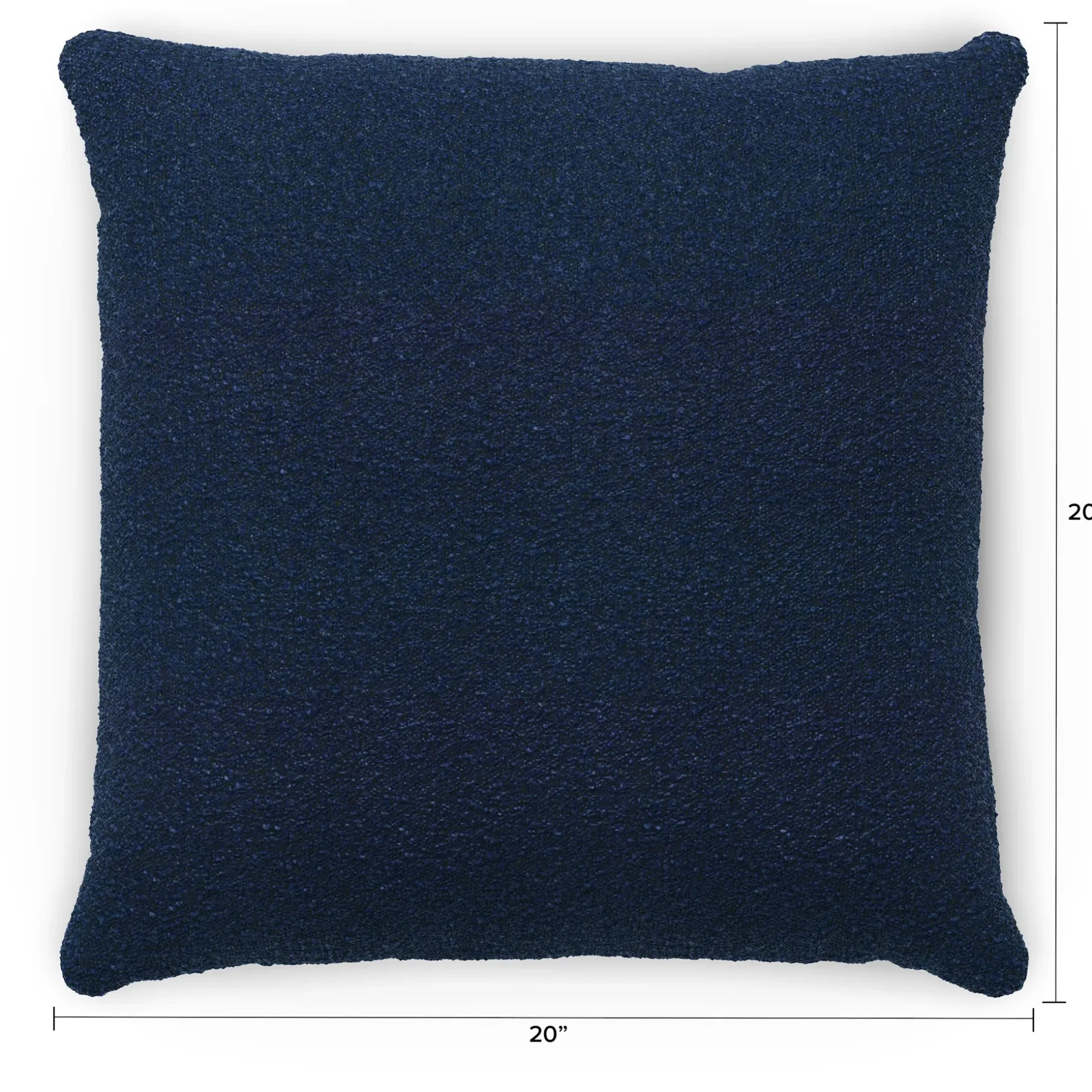 Gabriola Pillow - Catalina Blue Bouclé