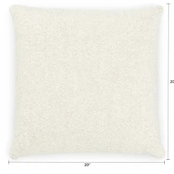 Gabriola Pillow - Ivory Bouclé