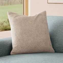 Gabriola Pillow - Sandstone Wool Bouclé