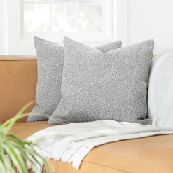 Gabriola Pillow Set - Dover Gray Bouclé