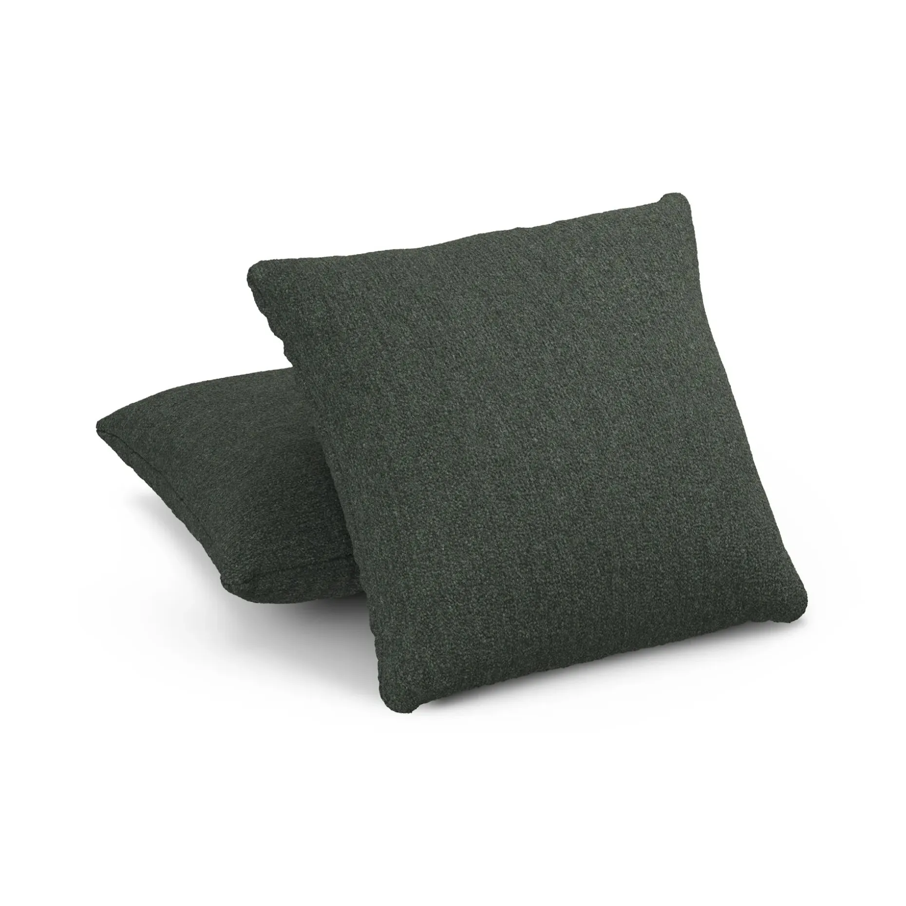 Gabriola Pillow Set - Green Wool Bouclé