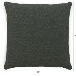 Gabriola Pillow Set - Green Wool Bouclé