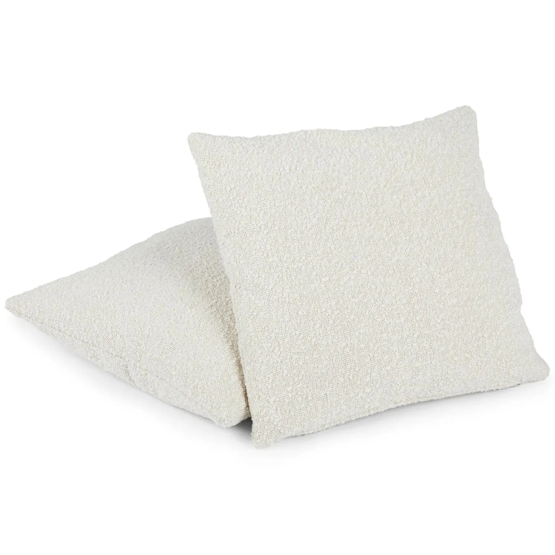 Gabriola Pillow Set - Ivory Bouclé