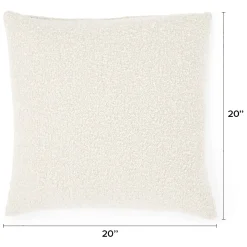 Gabriola Pillow Set - Ivory Bouclé