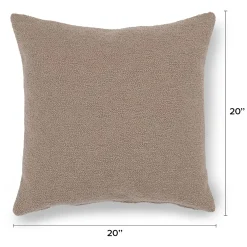 Gabriola Pillow Set - Sandstone Wool Bouclé