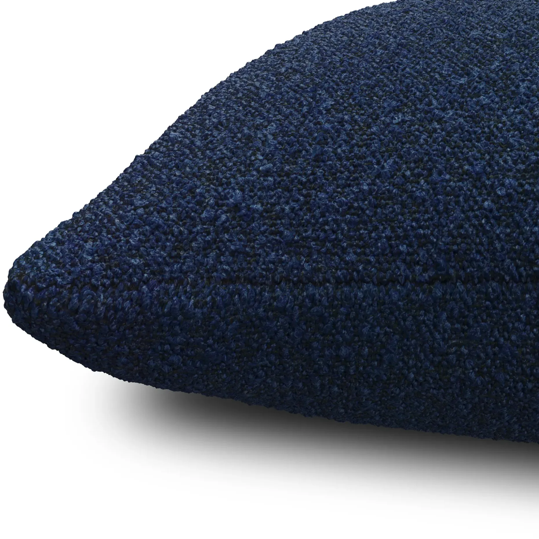 Gabriola Small Pillow - Catalina Blue Bouclé