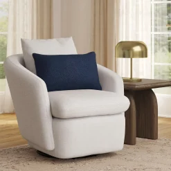 Gabriola Small Pillow - Catalina Blue Bouclé