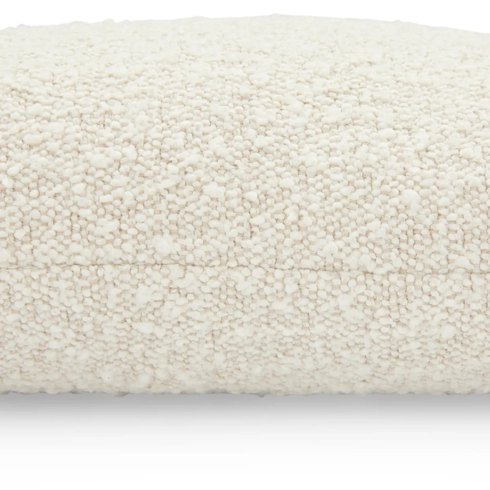 Gabriola Small Pillow - Ivory Bouclé
