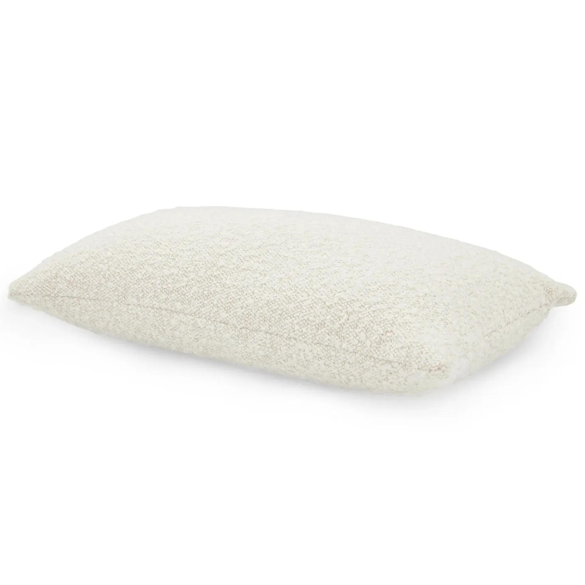 Gabriola Small Pillow - Ivory Bouclé