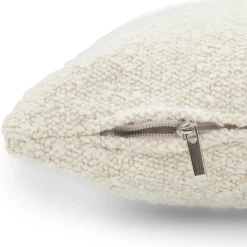 Gabriola Small Pillow - Ivory Bouclé