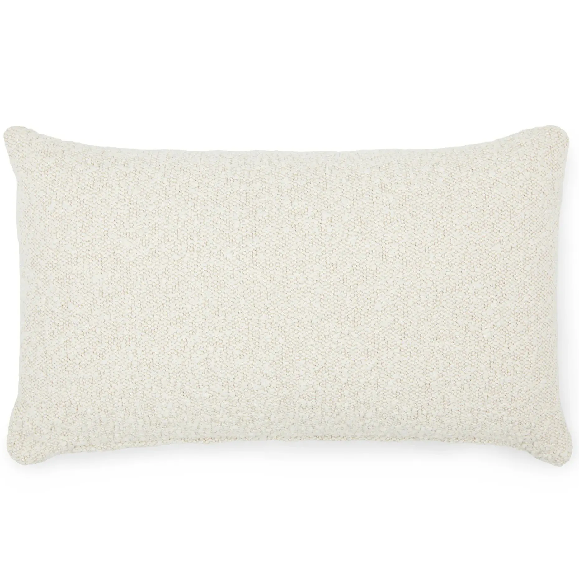 Gabriola Small Pillow - Ivory Bouclé