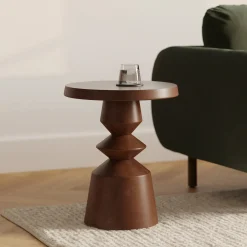 Gambit Side Table - Walnut