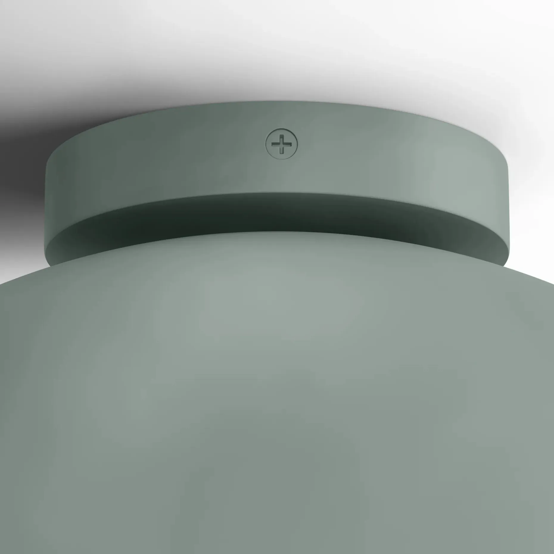 Gemma Flushmount Ceiling Light - Green
