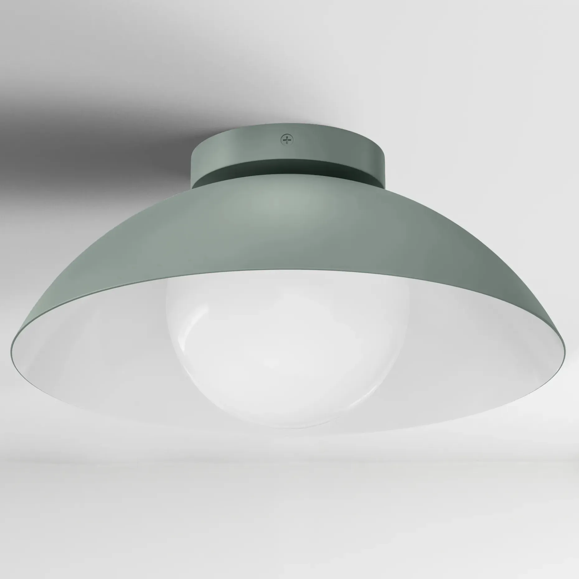 Gemma Flushmount Ceiling Light - Green