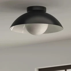 Gemma Flushmount Ceiling Light - Black