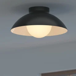 Gemma Flushmount Ceiling Light - Black