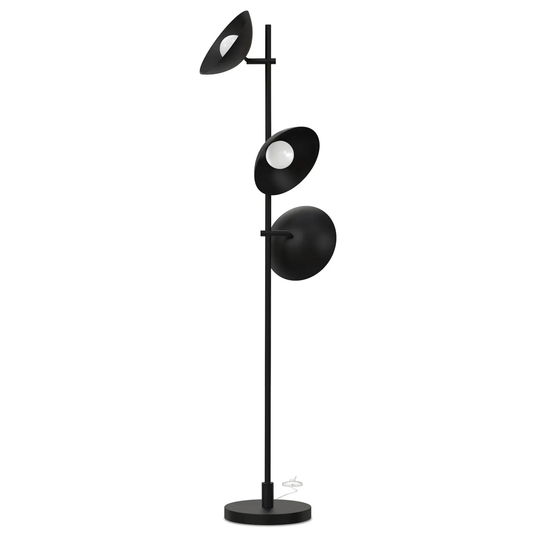 Gemma Multi-Bulb Floor Lamp - Black