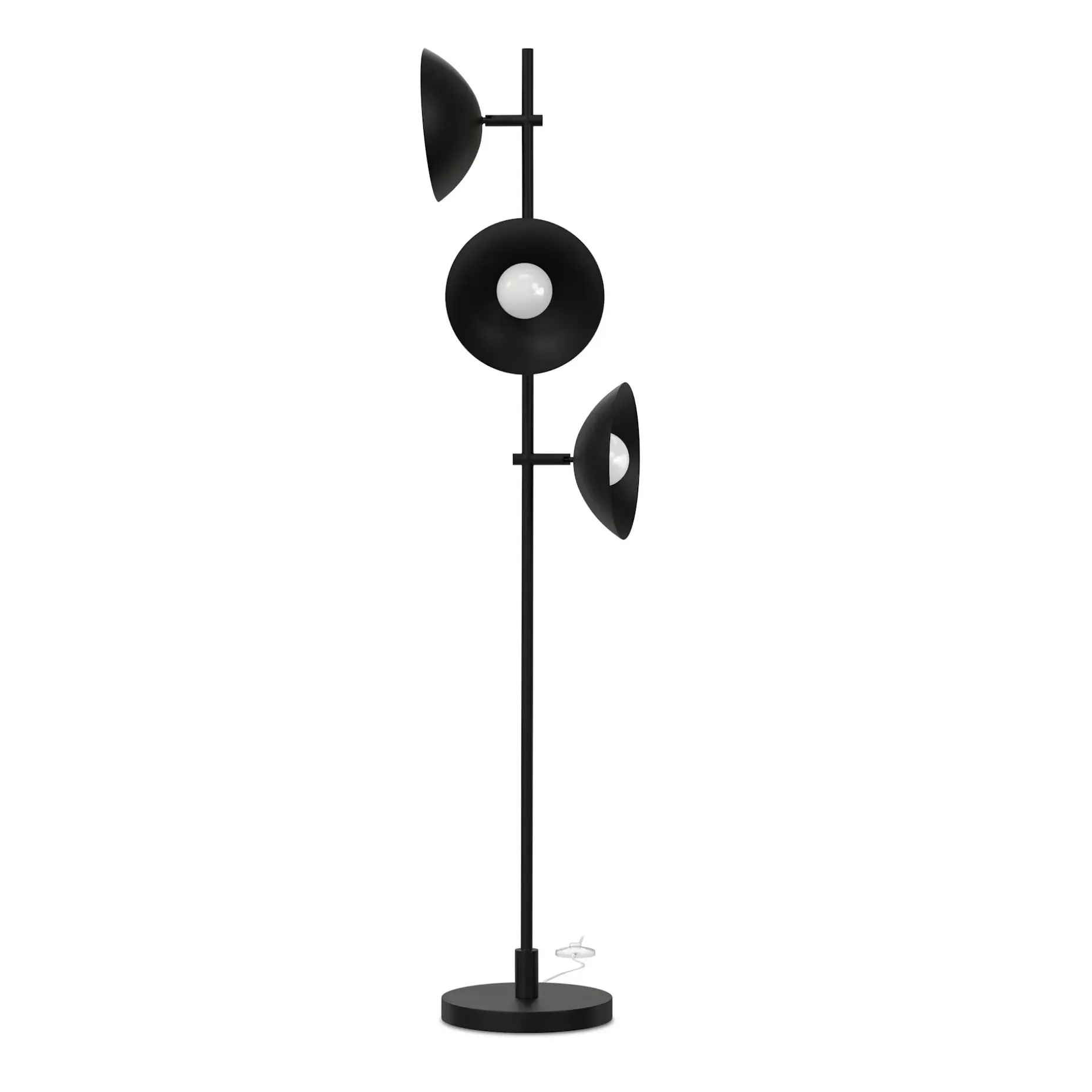 Gemma Multi-Bulb Floor Lamp - Black