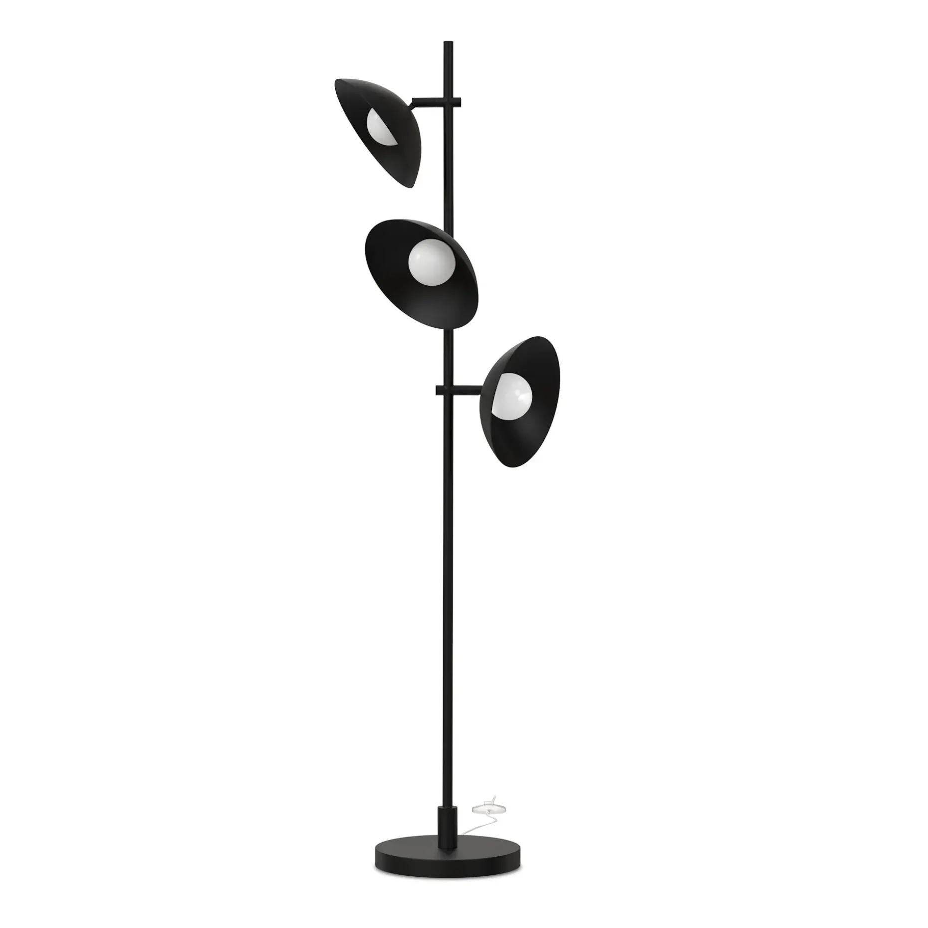 Gemma Multi-Bulb Floor Lamp - Black