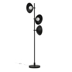 Gemma Multi-Bulb Floor Lamp - Black