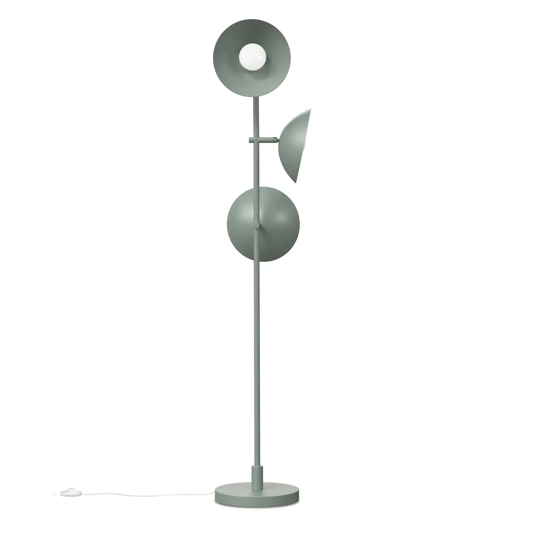 Gemma Multi-Bulb Floor Lamp - Green
