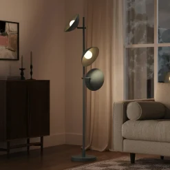 Gemma Multi-Bulb Floor Lamp - Green