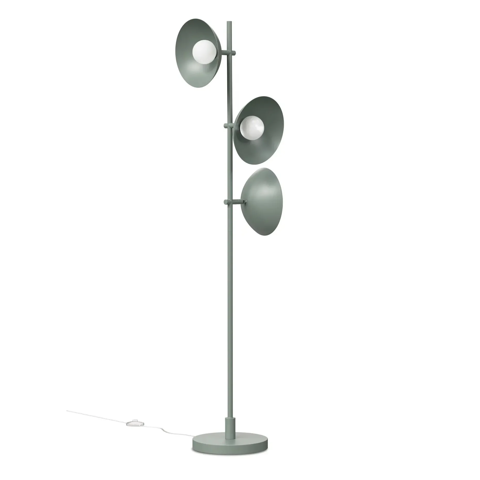 Gemma Multi-Bulb Floor Lamp - Green