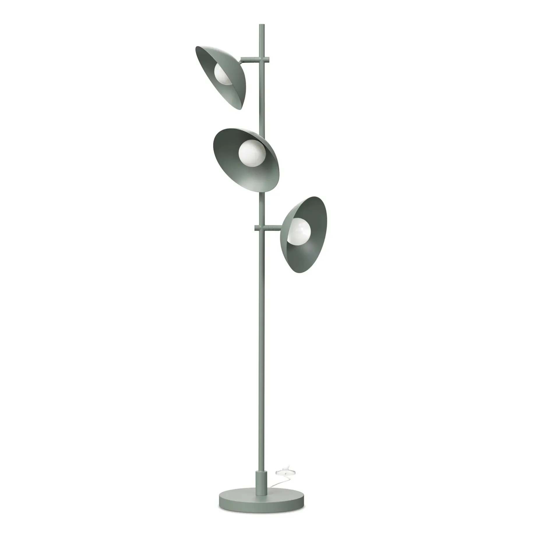 Gemma Multi-Bulb Floor Lamp - Green