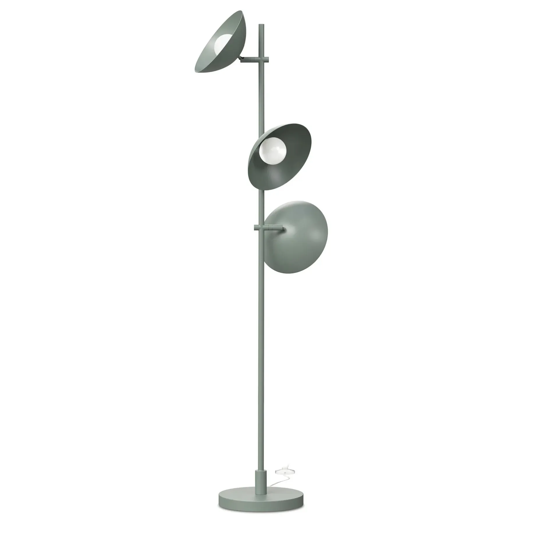 Gemma Multi-Bulb Floor Lamp - Green