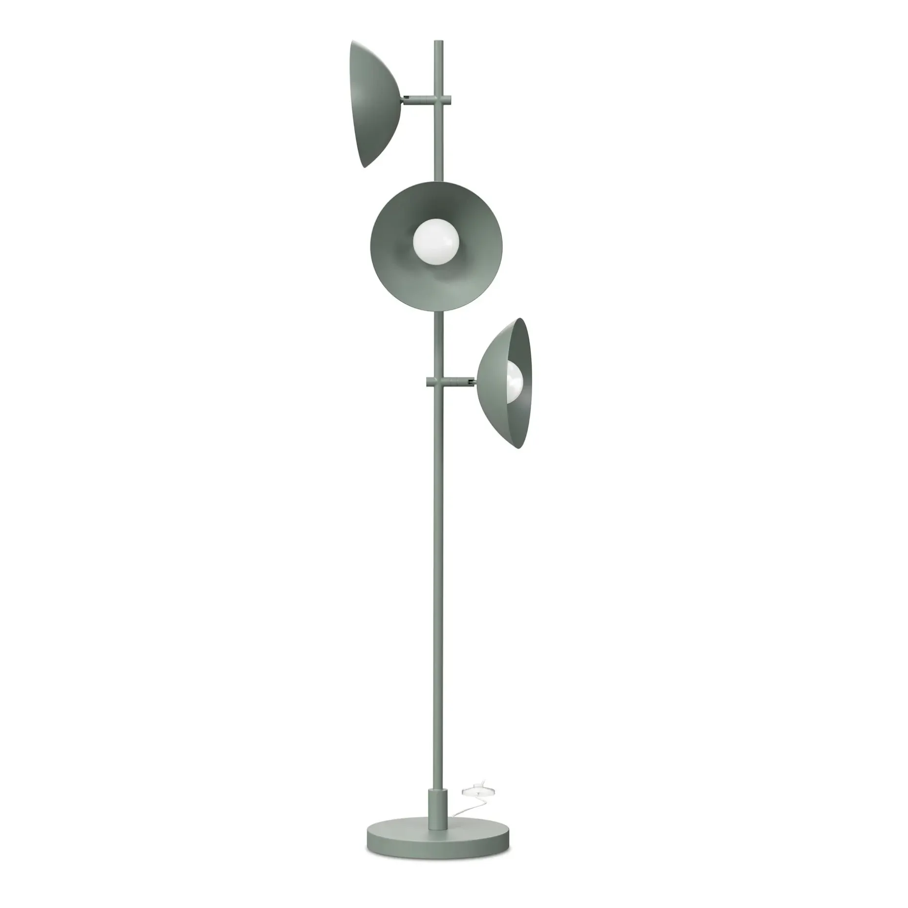 Gemma Multi-Bulb Floor Lamp - Green