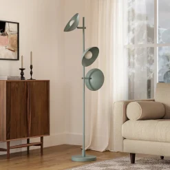 Gemma Multi-Bulb Floor Lamp - Green