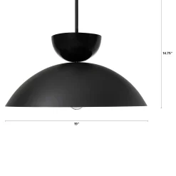 Gemma Pendant Lamp - Black