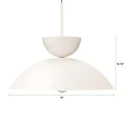 Gemma Pendant Lamp - Rice