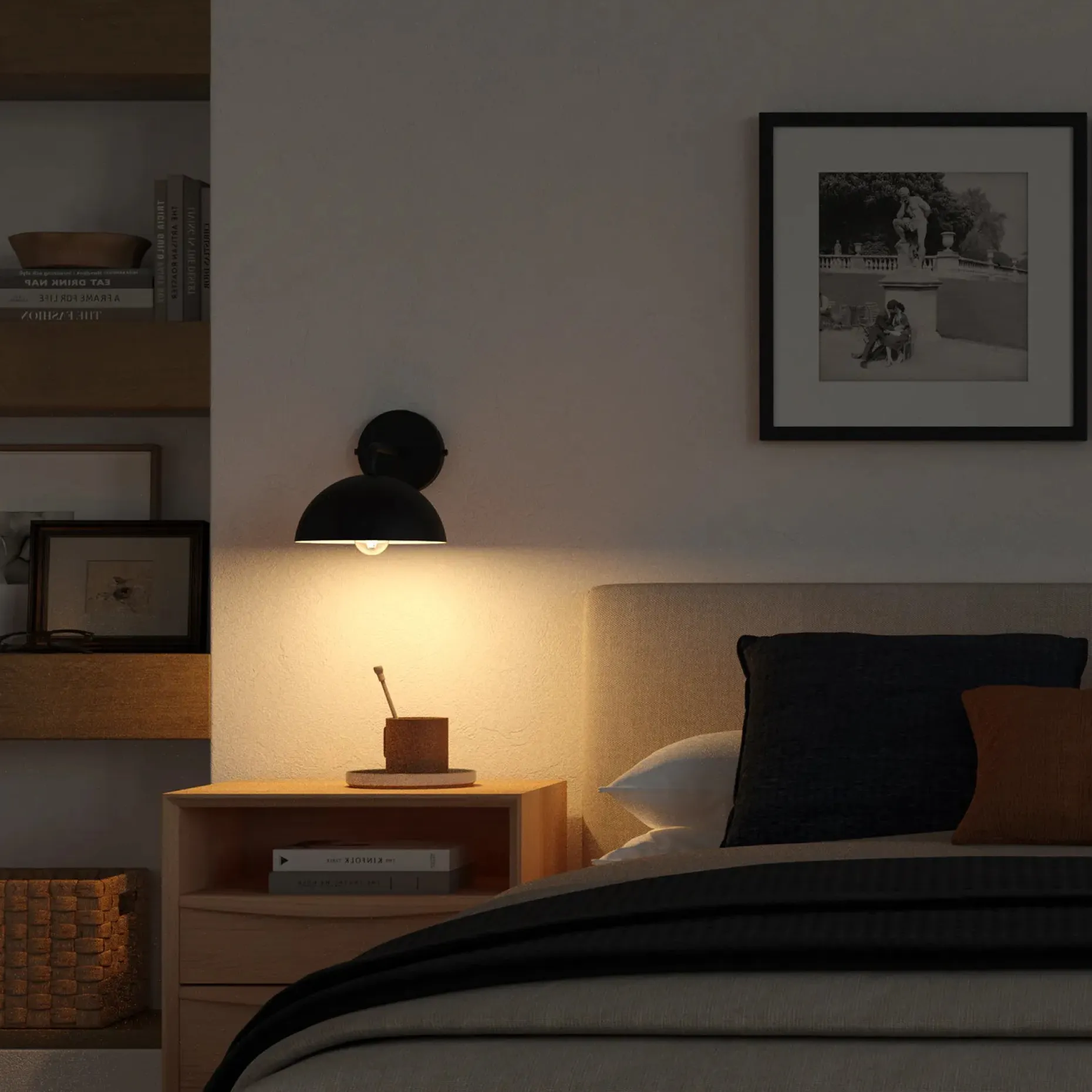 Gemma Sconce - Black