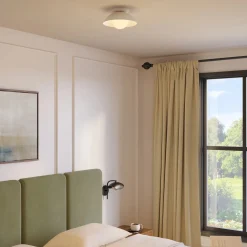 Gemma Small Flushmount Ceiling Light - Rice