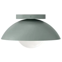 Gemma Small Flushmount Ceiling Light - Green