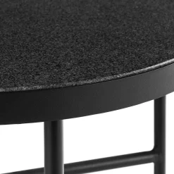 Gera Outdoor Large Side Table - Black Granite
