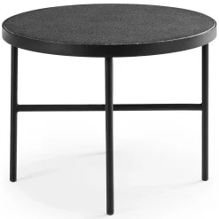 Gera Outdoor Large Side Table - Black Granite