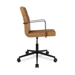 Gerven Leather Office Chair - Charme Tan