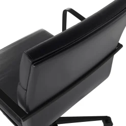 Gerven Leather Office Chair - Oxford Black