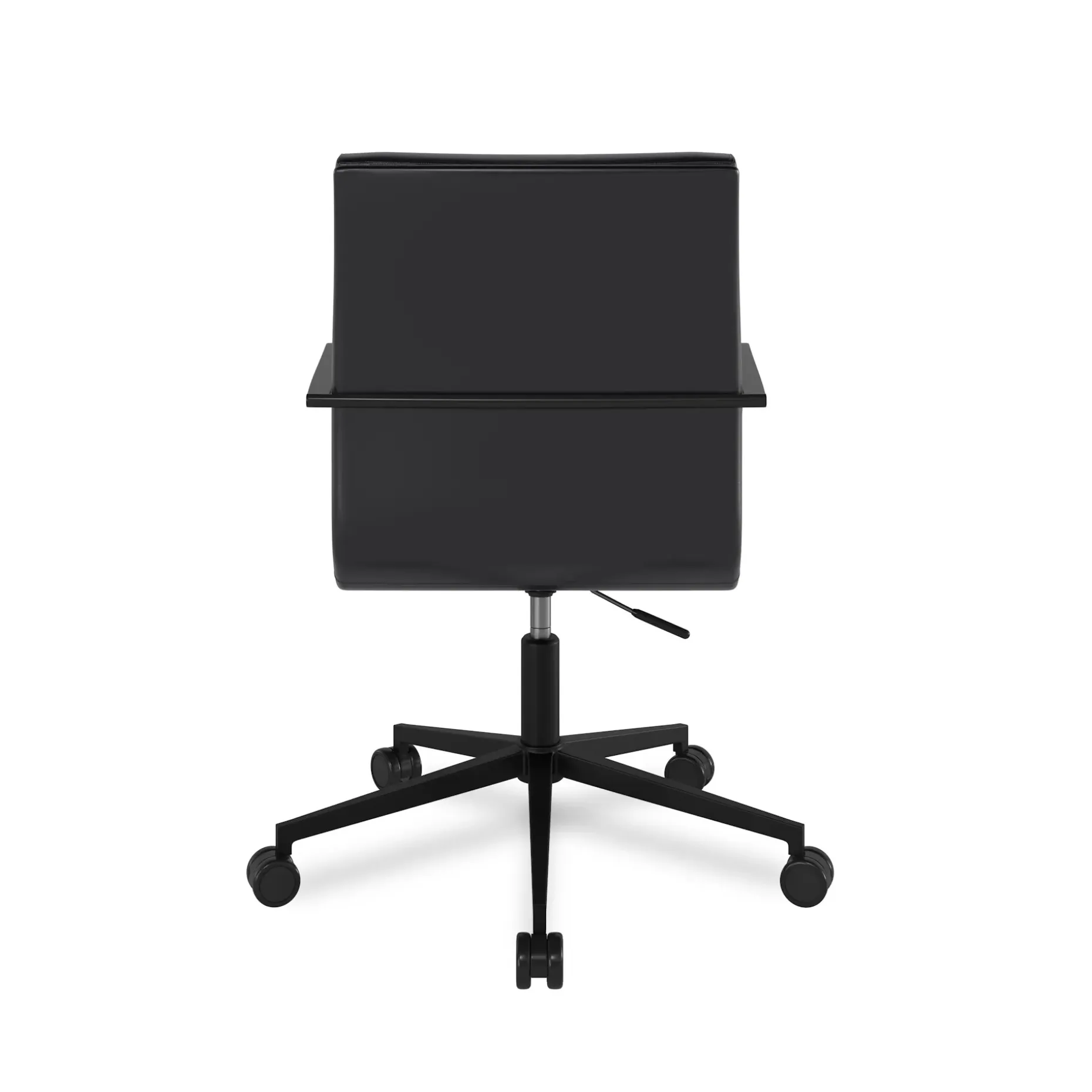 Gerven Leather Office Chair - Oxford Black
