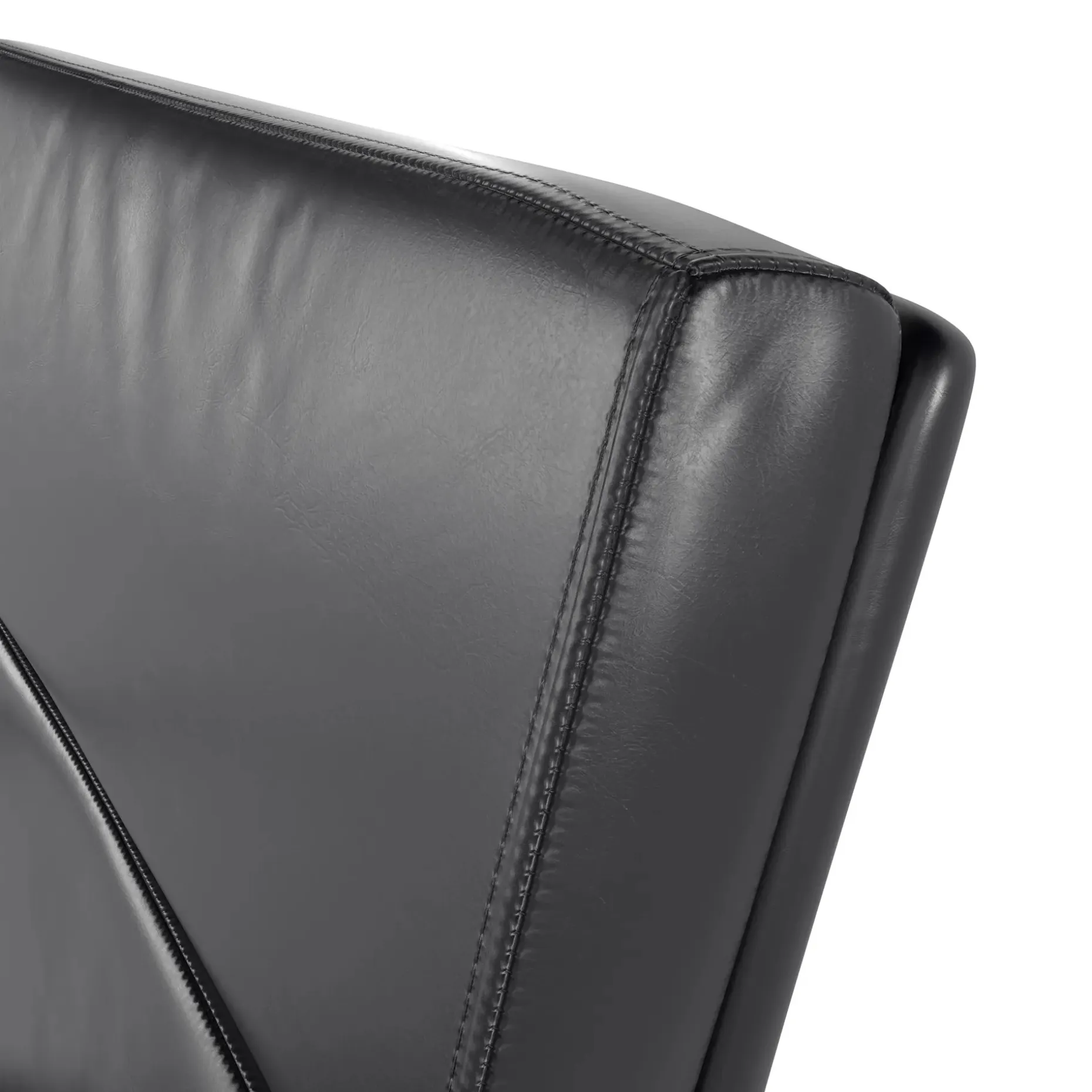 Gerven Leather Office Chair - Oxford Black