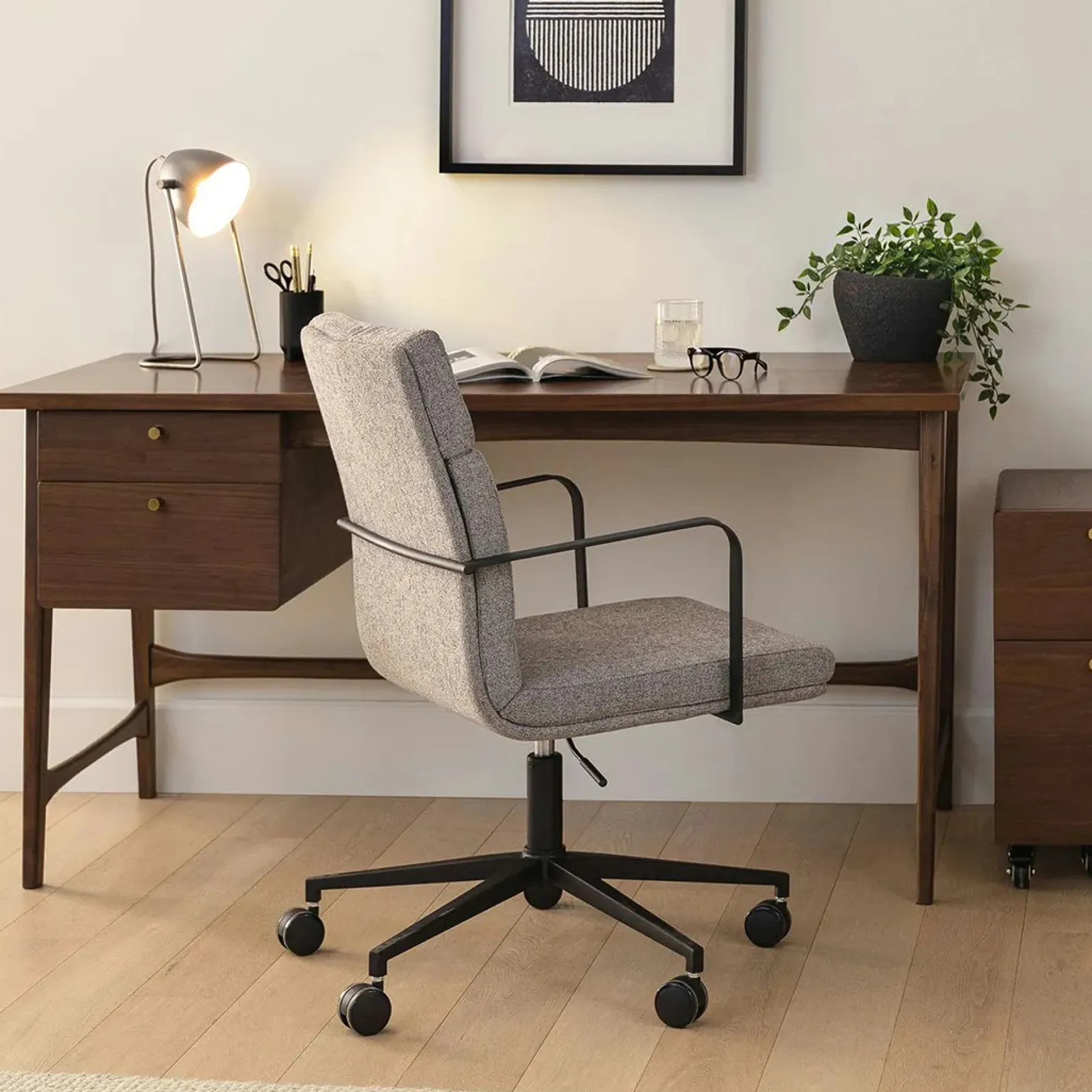 Gerven Office Chair - Cathedral Gray